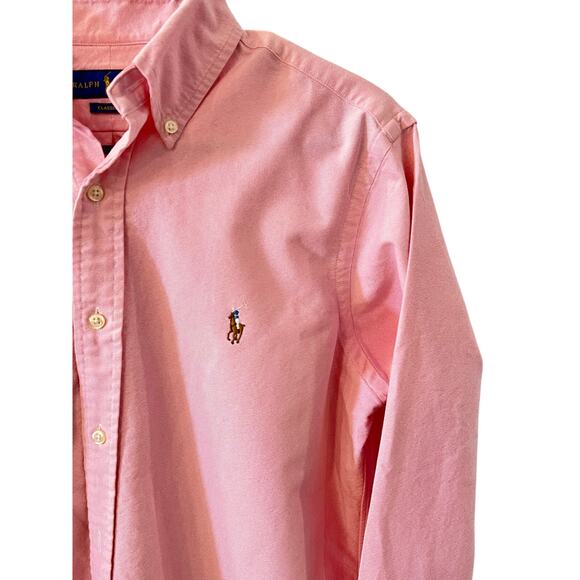 Ralph Lauren Other - RALPH LAUREN Classic Fit Shirt Mens Sz S Button Down Long Sleeve Pony Oxford Red